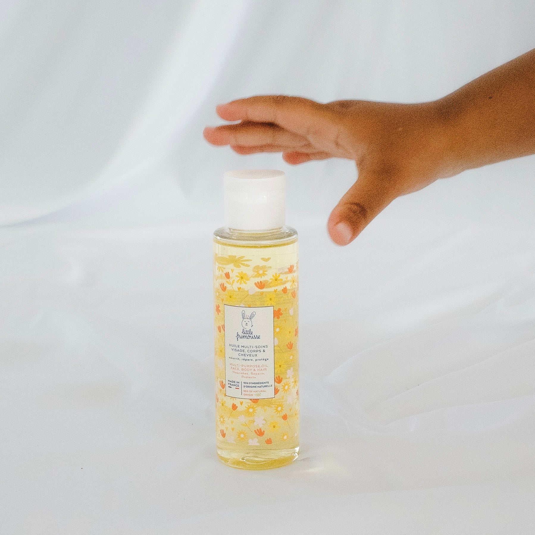 Le Secret Douceur de l'Été : L'Huile Multi-Soins Little Frimousse pour Toute la Famille ! ✨💚