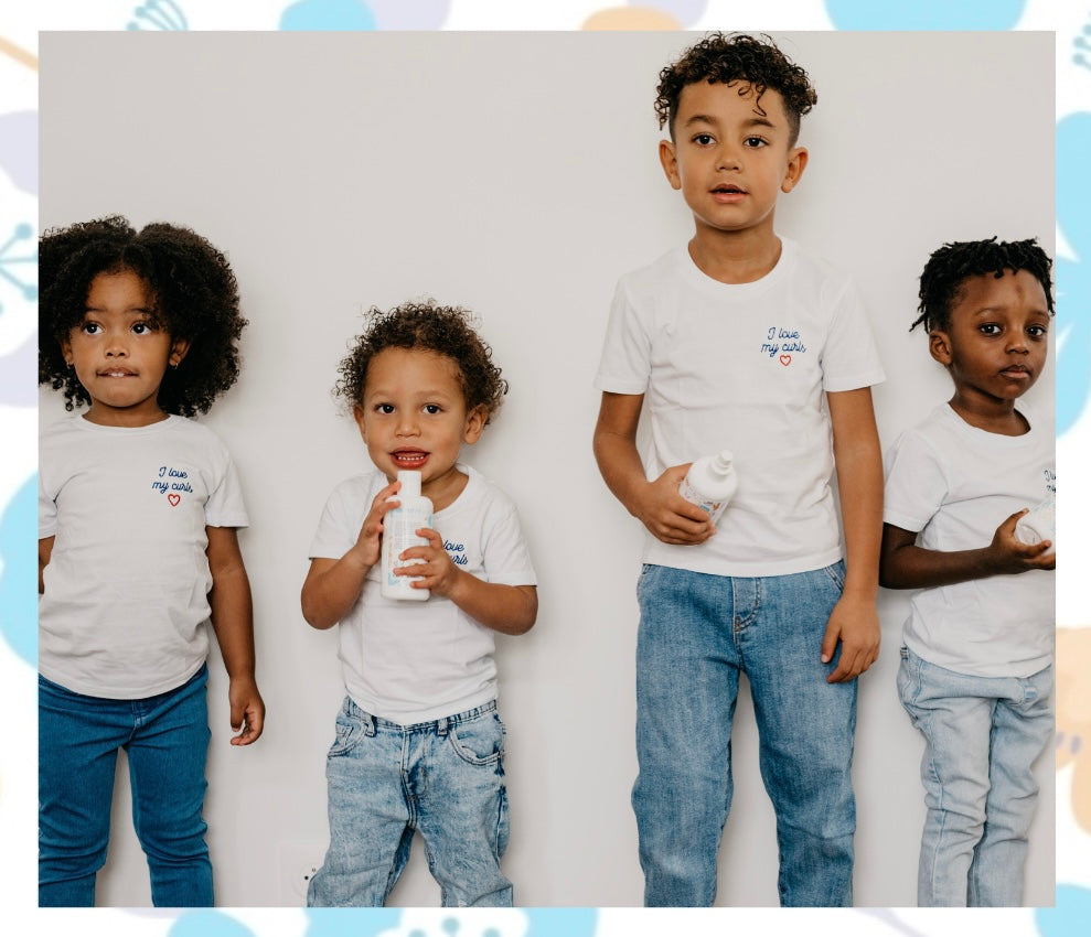 Comment entretenir les boucles de vos frimousses selon leur type de cheveux ?